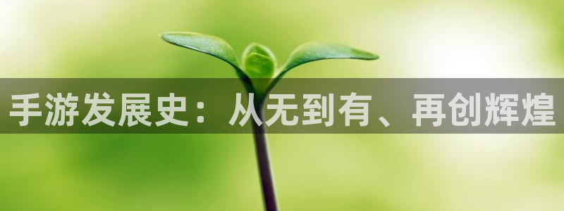 恩佐娱乐平台正规吗可靠吗：手游发展史：从无到有、再创辉煌