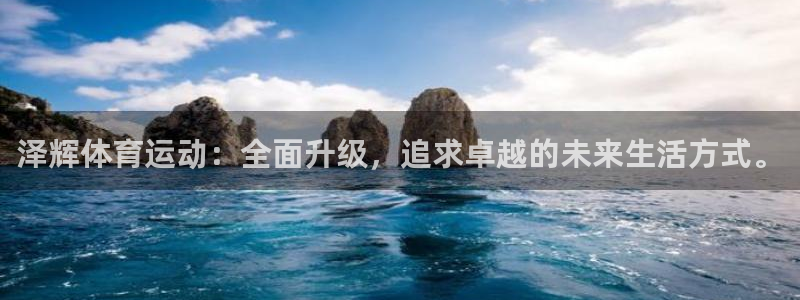 球客岛：泽辉体育运动：全面升级，追求卓越的未来生活方式。